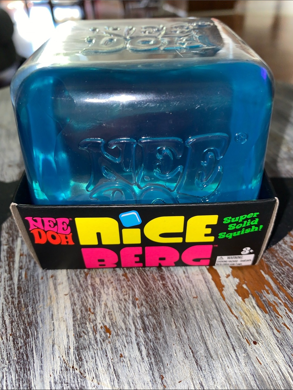 NeeDoh Nice Berg Super Solid Squish - Blue